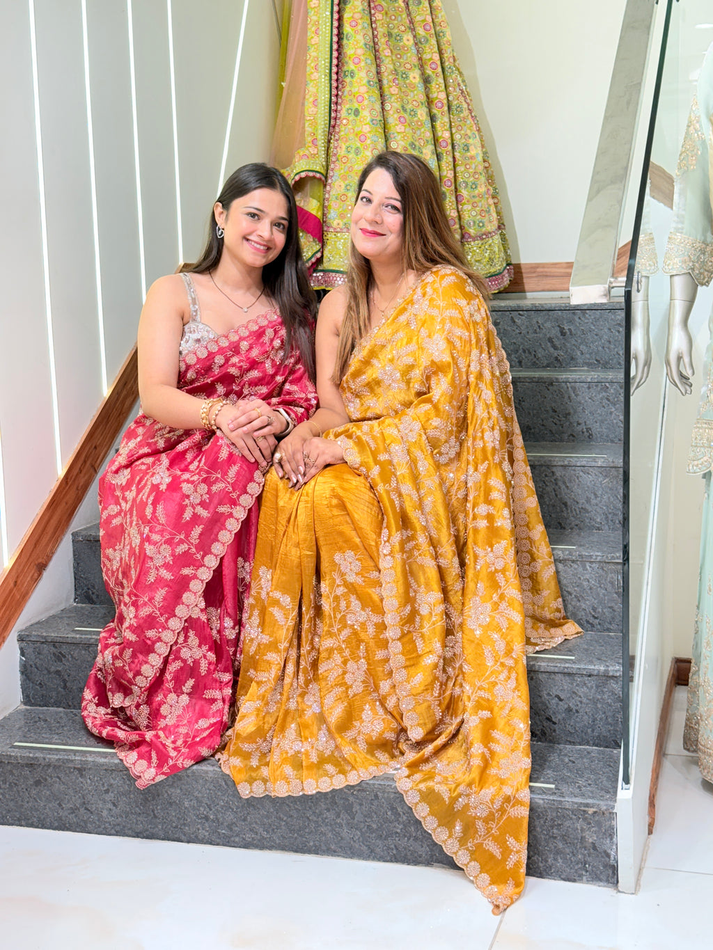 Royal Radiance – Stonework-Heavy Saree