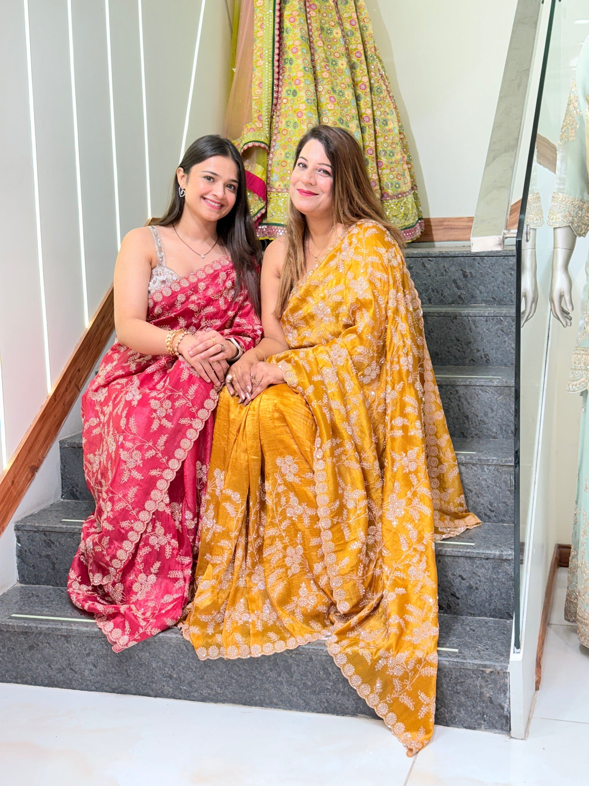 Royal Radiance – Stonework-Heavy Saree