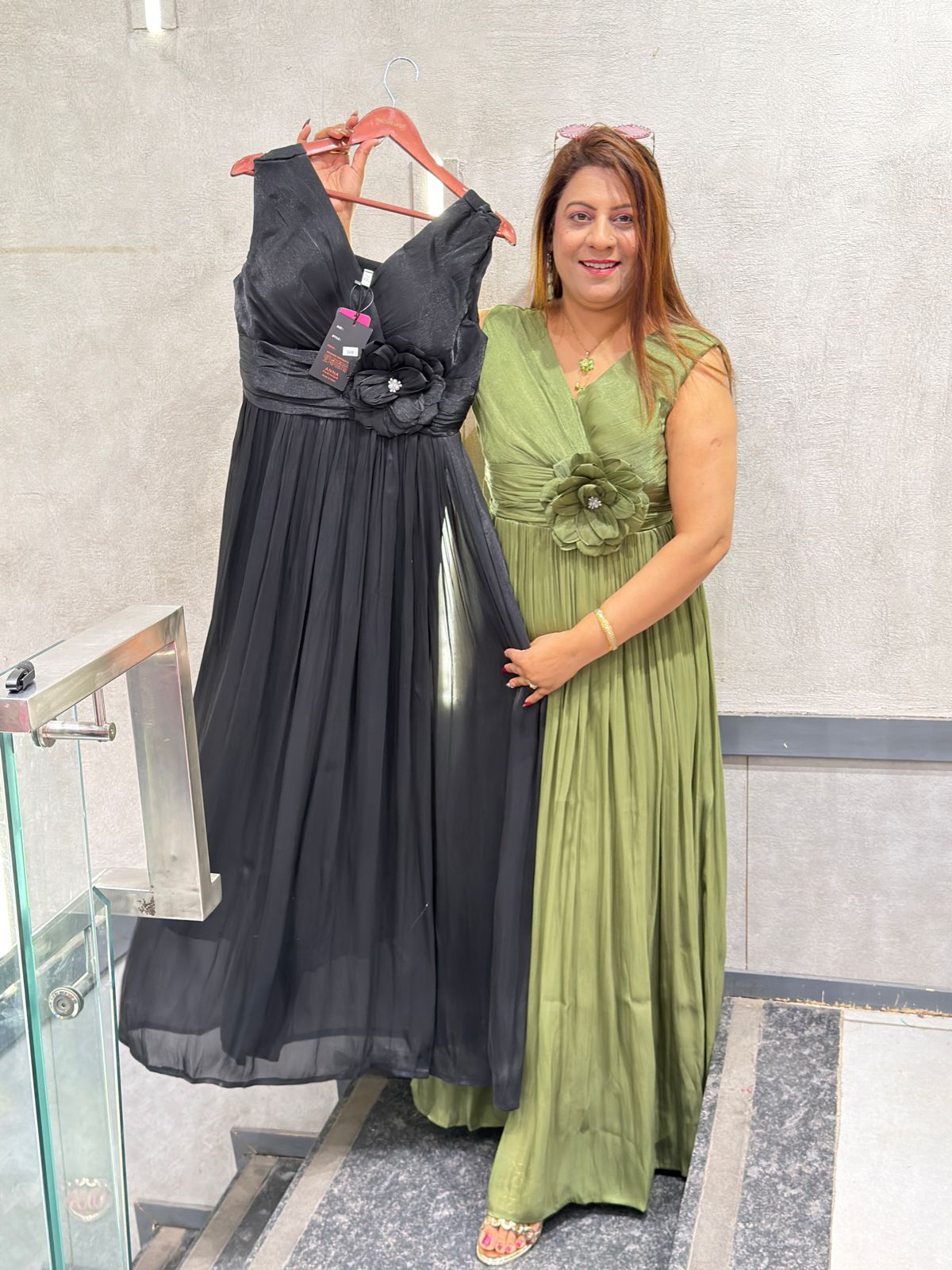 Regal Luxe Designer Evening Gown for Women