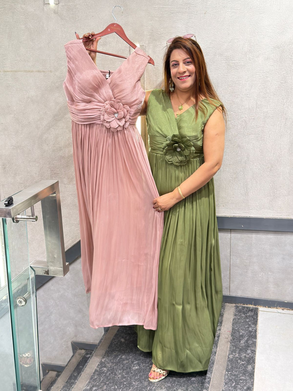 Regal Luxe Designer Evening Gown for Women