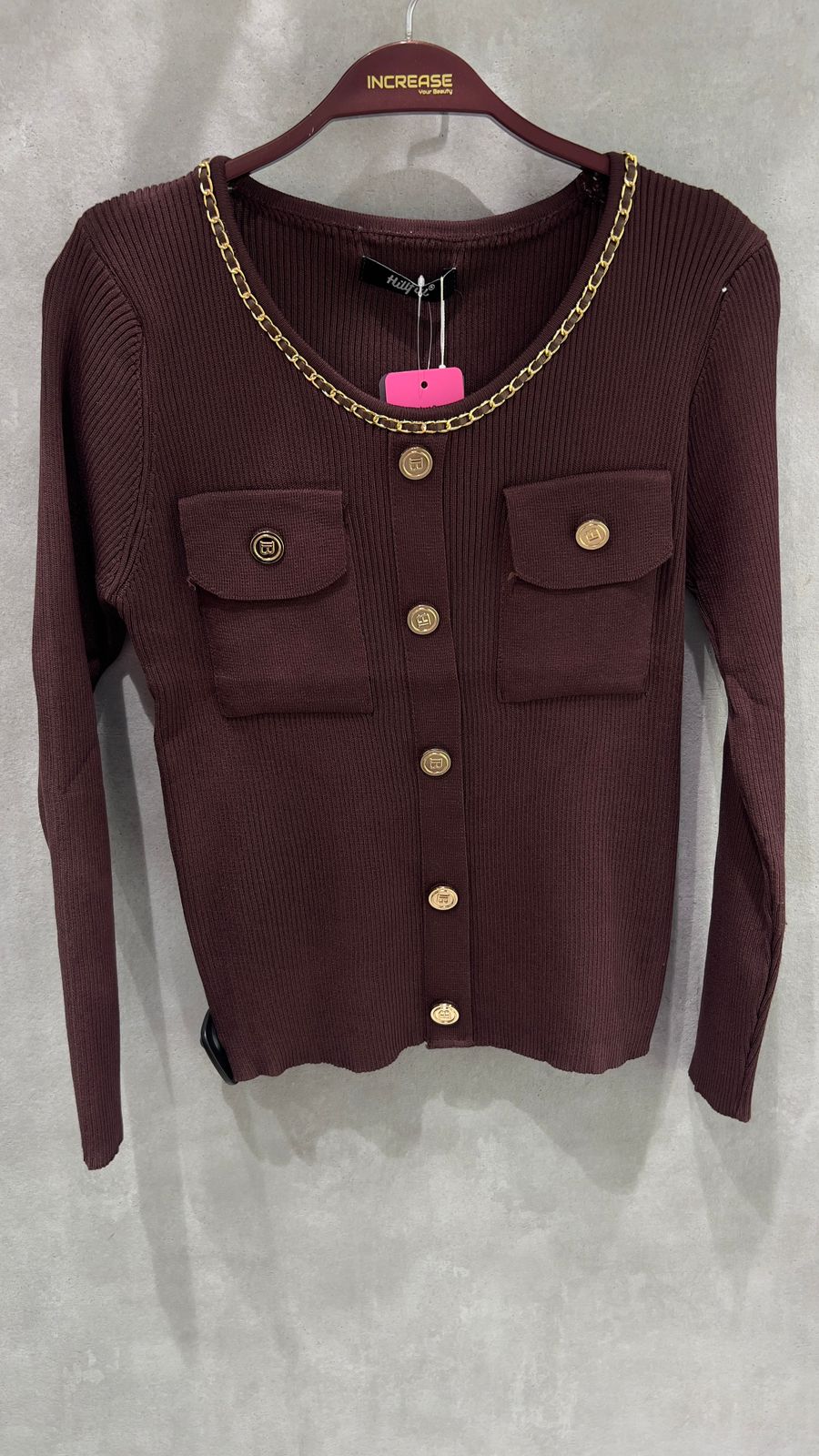 Knitting Fabric Top for Women