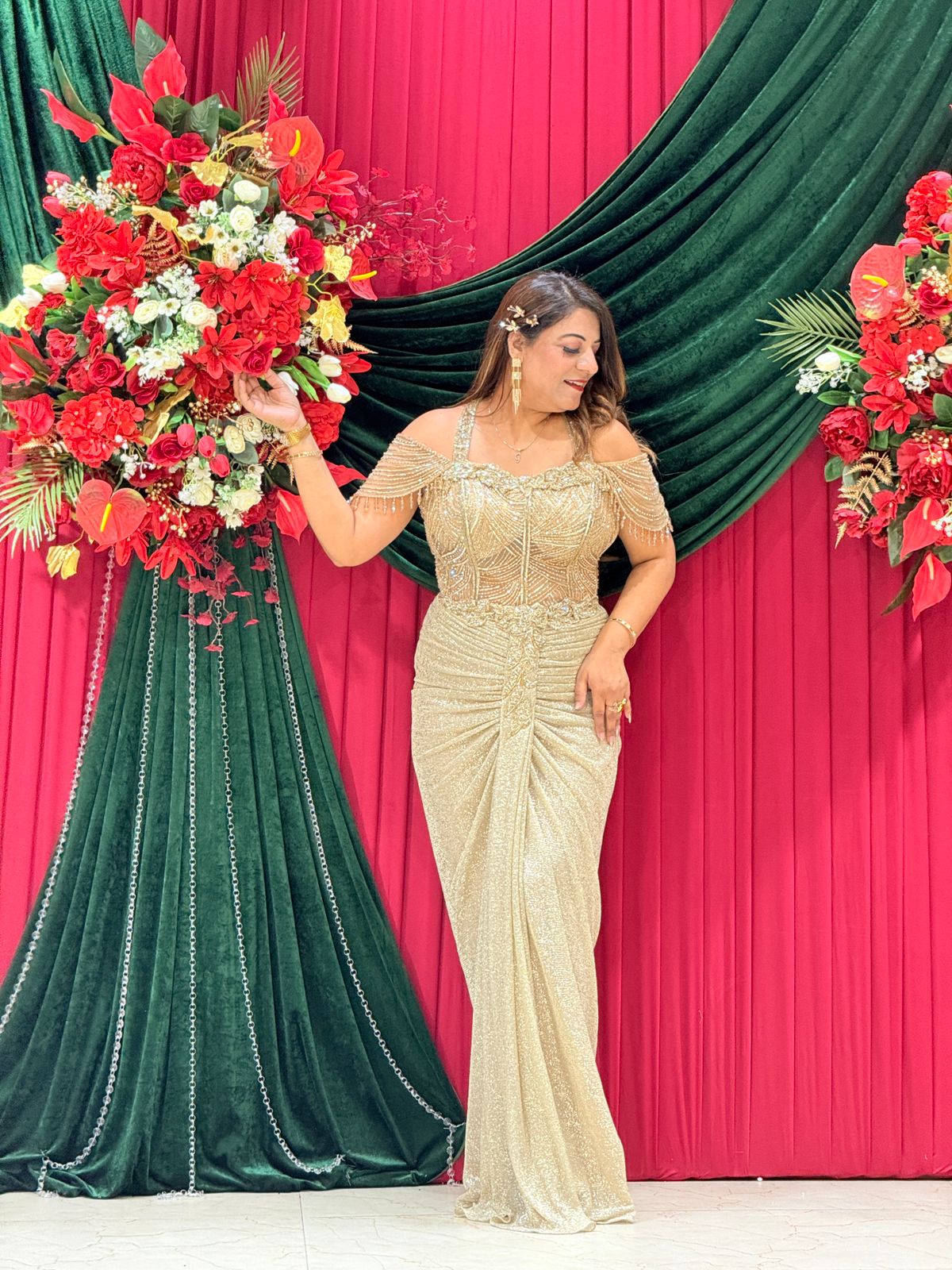 Buy Stylish Elegant Engagement Gown for Women