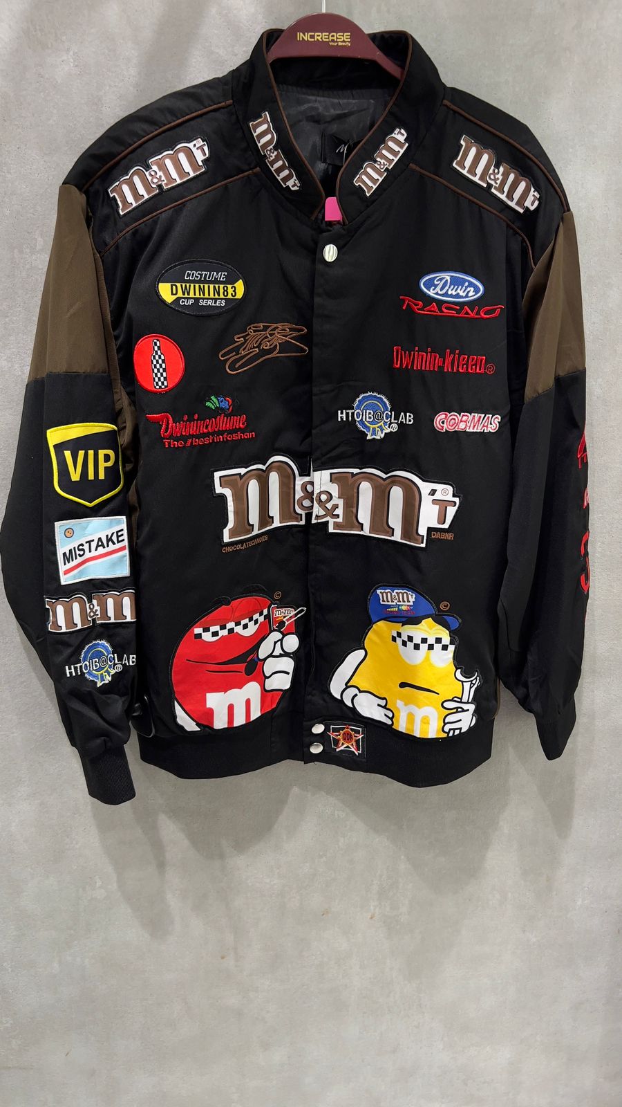 Trendy & Stylish Colorblock Racing Patch Jacket