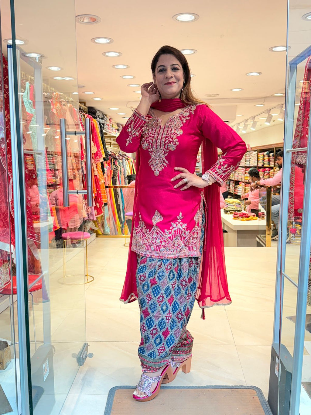 Sharara Party Wear Designer Suit