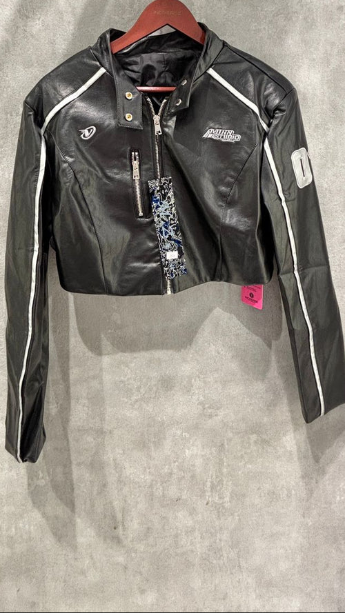 American Retro Short Motorcycle Jacket