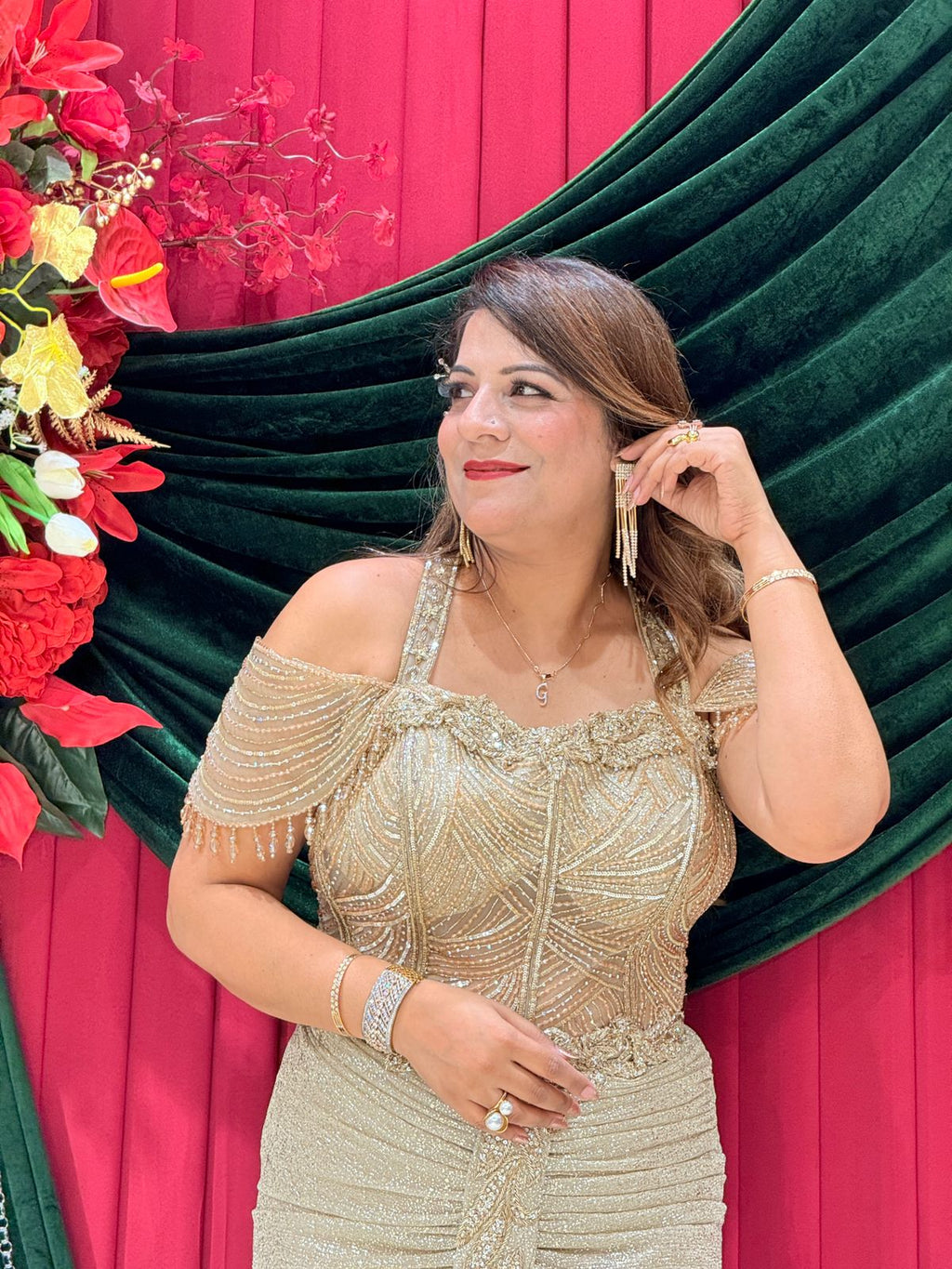 Buy Stylish Elegant Engagement Gown for Women