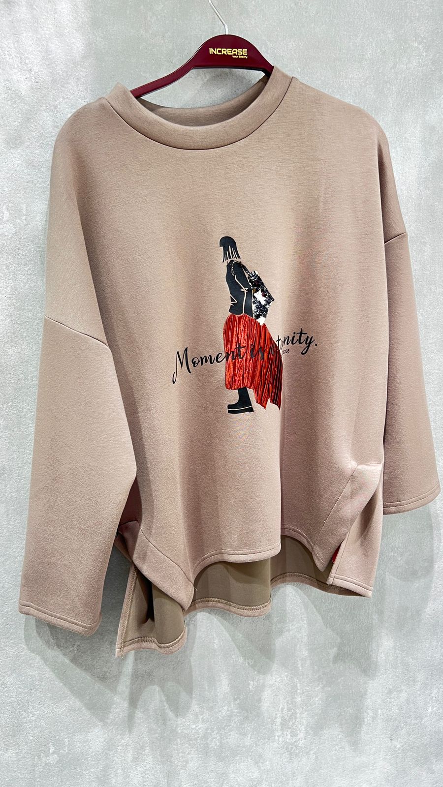 Buy Graphic Print Women’s Round Neck Sweatshirt | Increase Fashion
