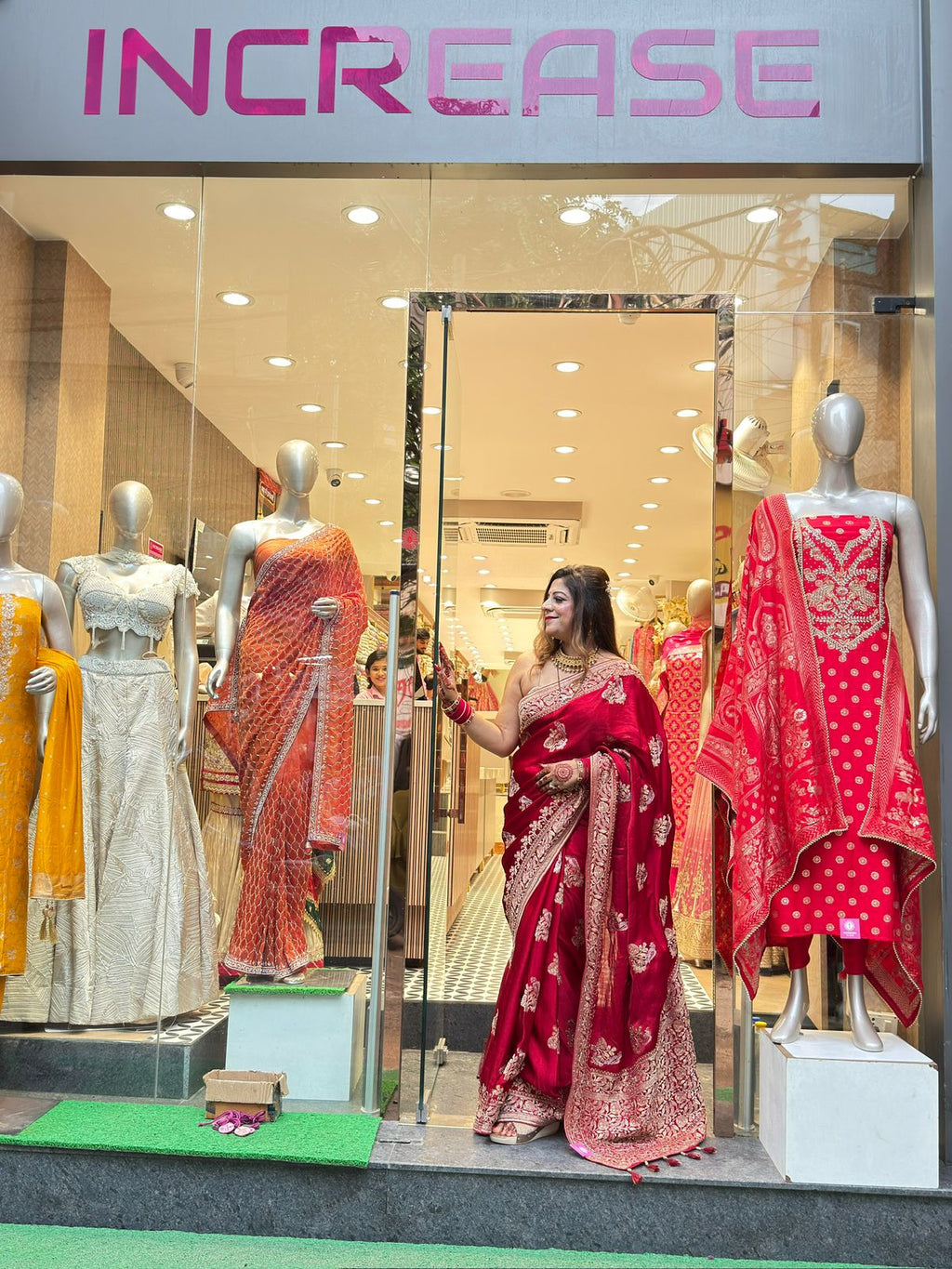 Elegant Satin Silk Saree