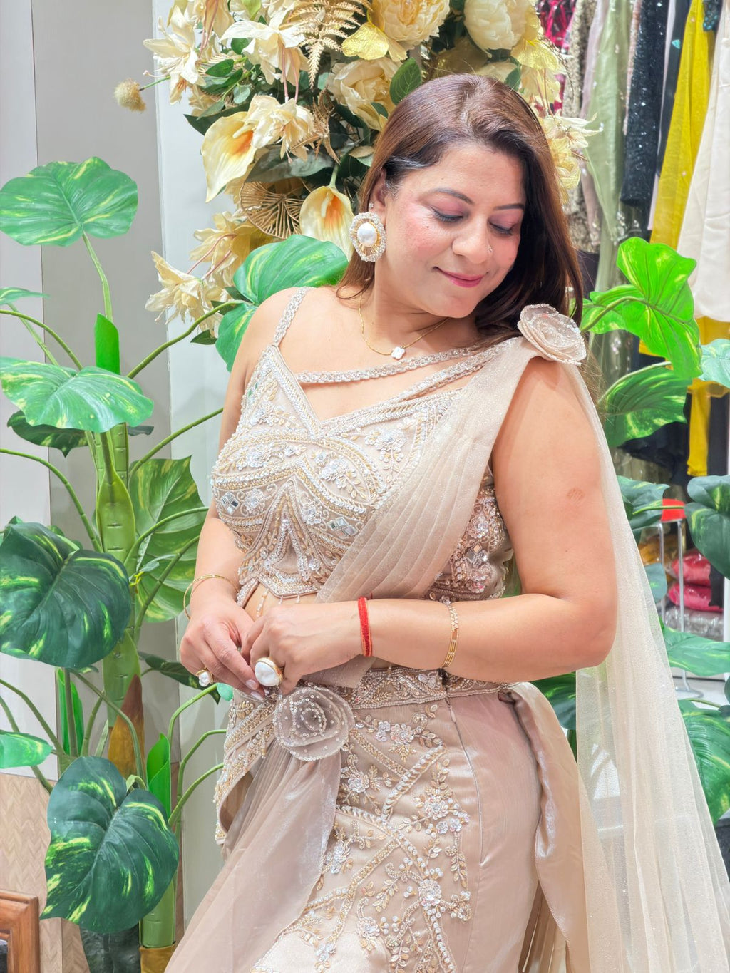 Fish Cut Designer Indo-Western Dress for Women | Increase Fashion
