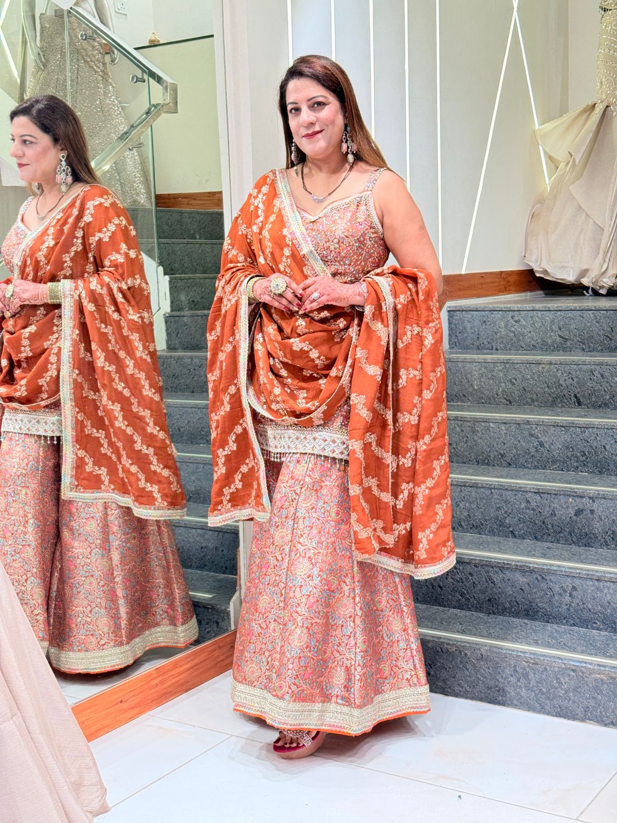 Festive Special Banarasi Sharara Kurta Set