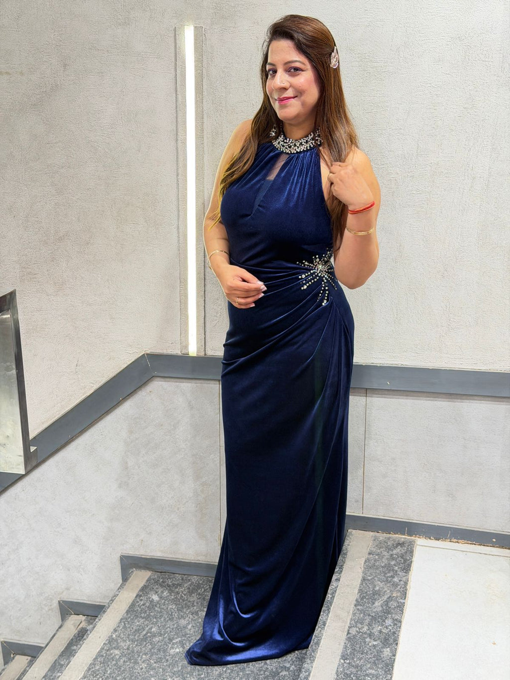 Stylish Velvet Maxi Dresses for Women | Increase Fashion