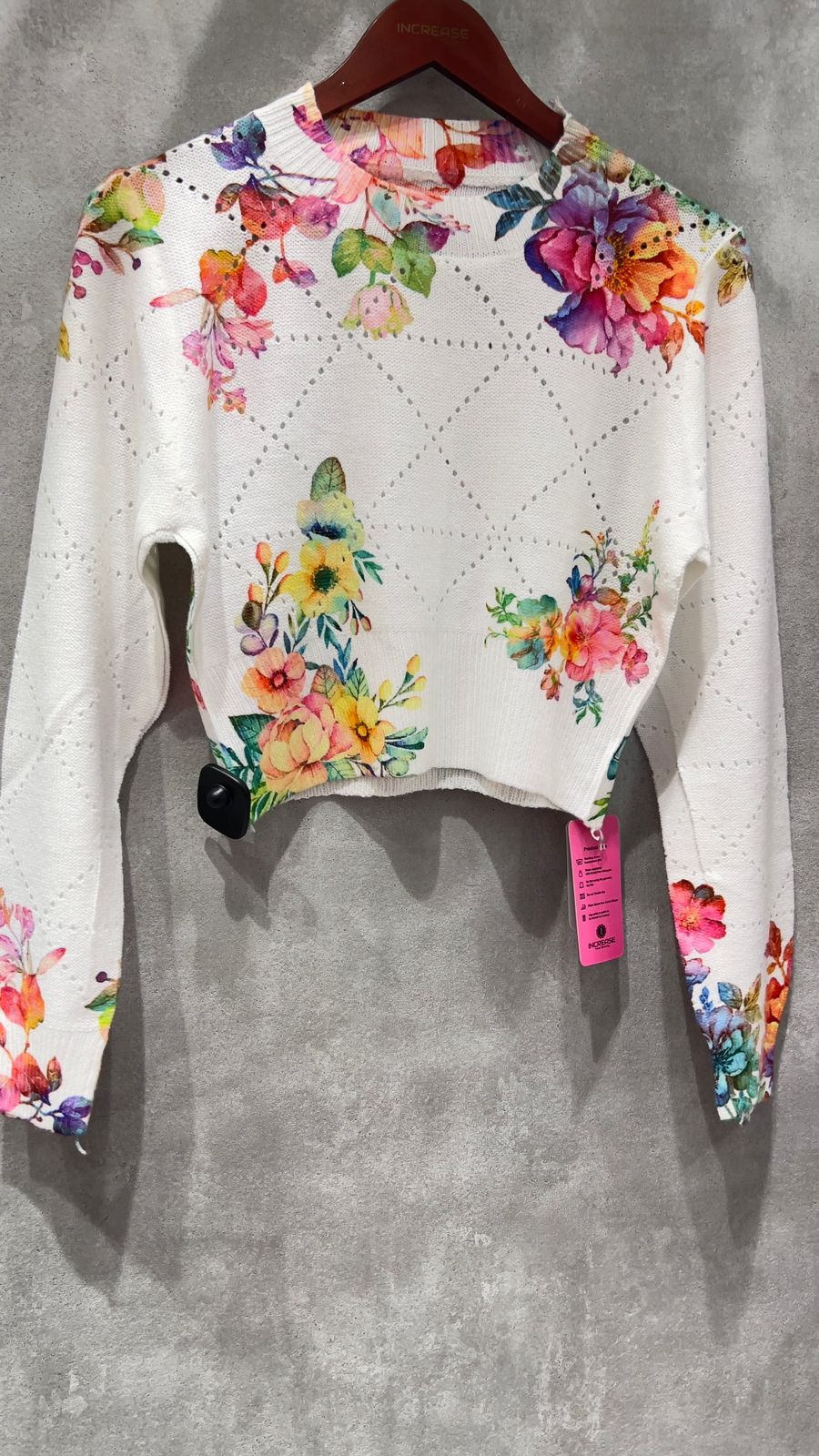 Regular Fit Printed Crop Top