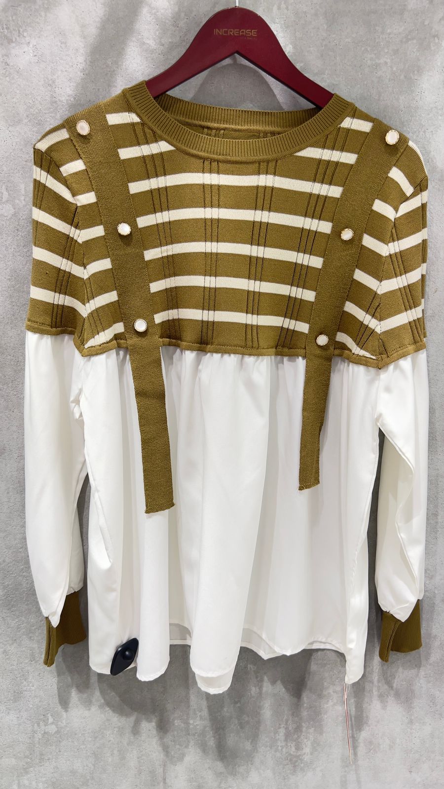 Women’s Fancy Lining Stylish Top