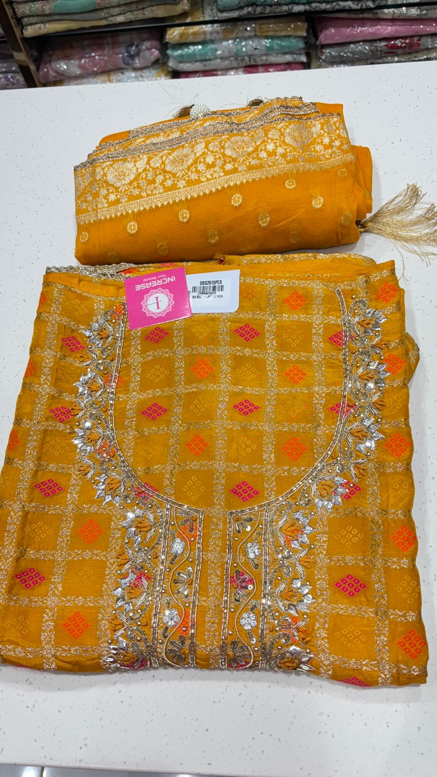 Women’s Silk Unstitched Salwar Suit Material