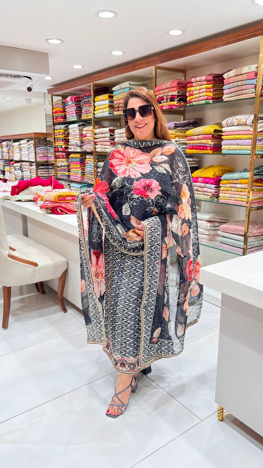 Beautiful Printed Suit Set