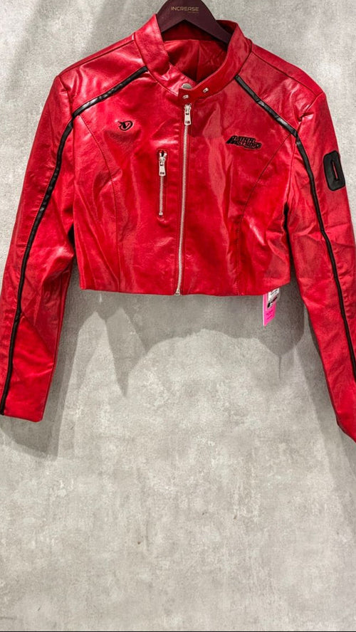 American Retro Short Motorcycle Jacket