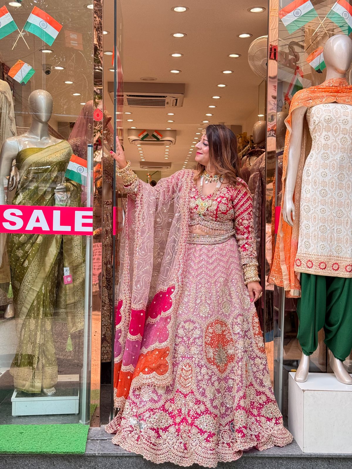 Rose Pink Soft Net Embroidered Lehenga Choli
