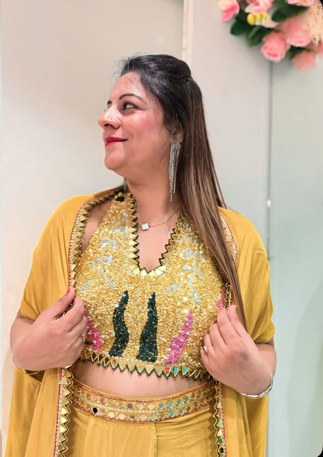 Buy Yellow 3-Piece Women's Dress