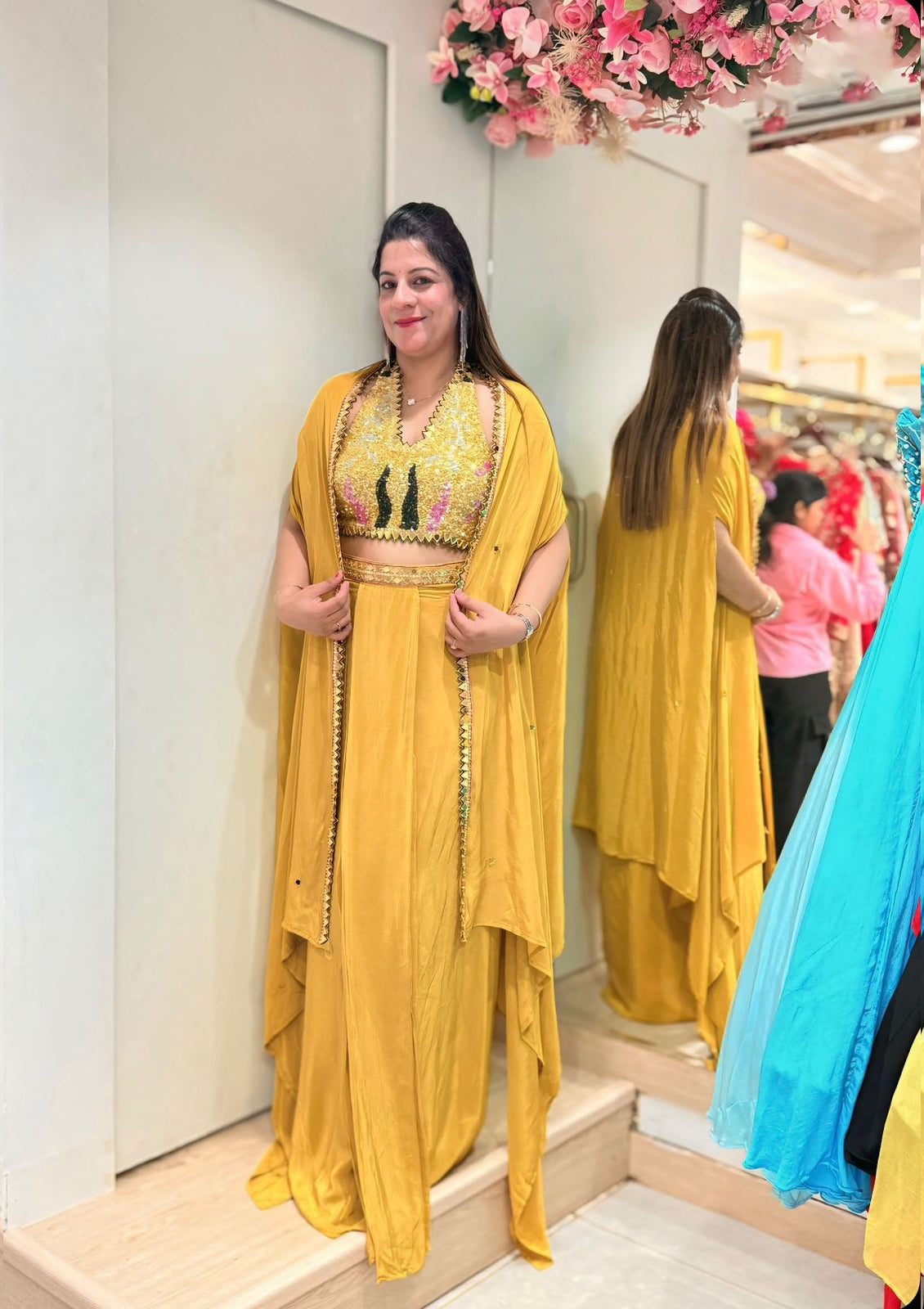 Buy Yellow 3-Piece Women's Dress