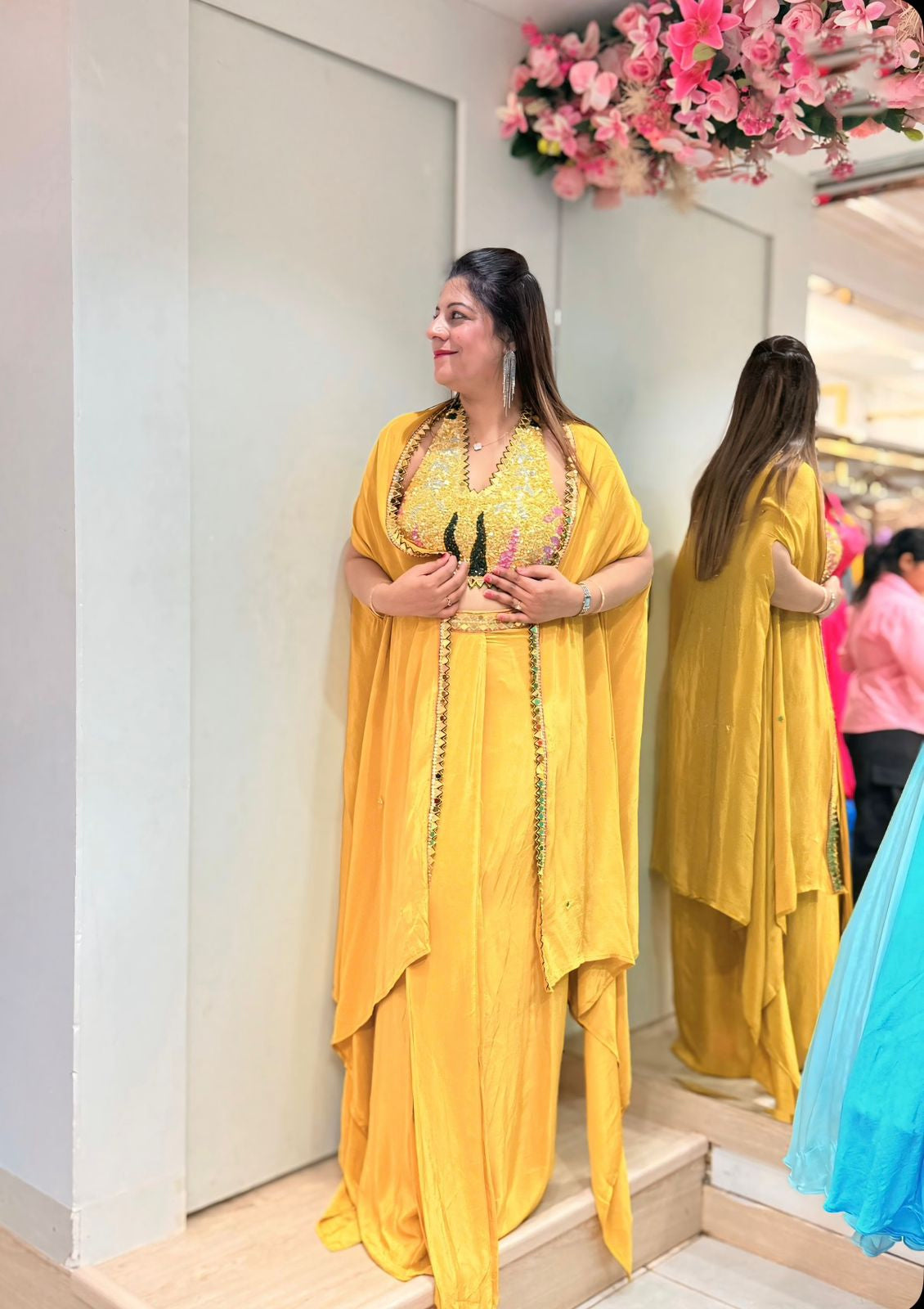 Buy Yellow 3-Piece Women's Dress